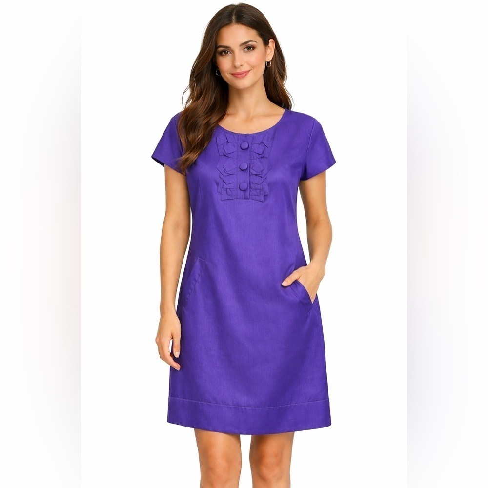 TAYLOR + ANTHROPOLOGIE | Silk Shift Dress